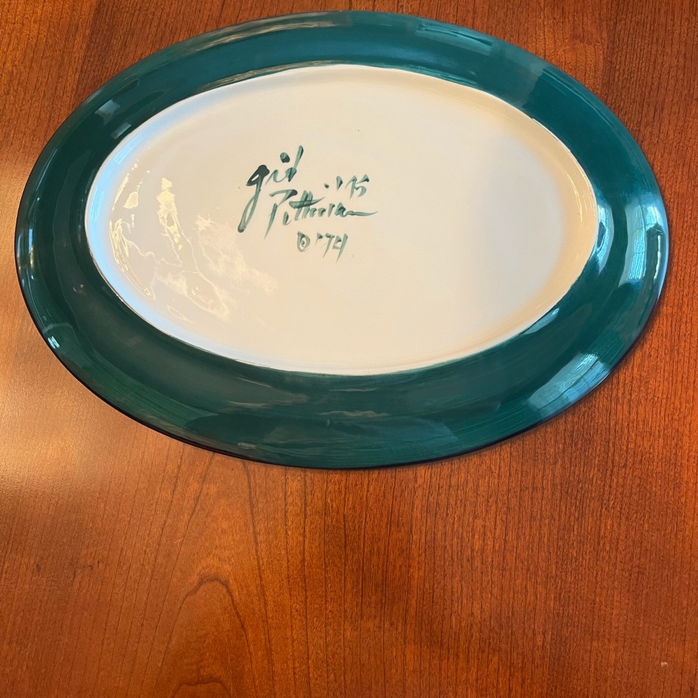 Gail Pittman Oval Platter - Picture 6 of 6